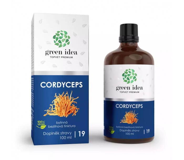 Cordyceps - bezliehová tinktúra na vitalitu